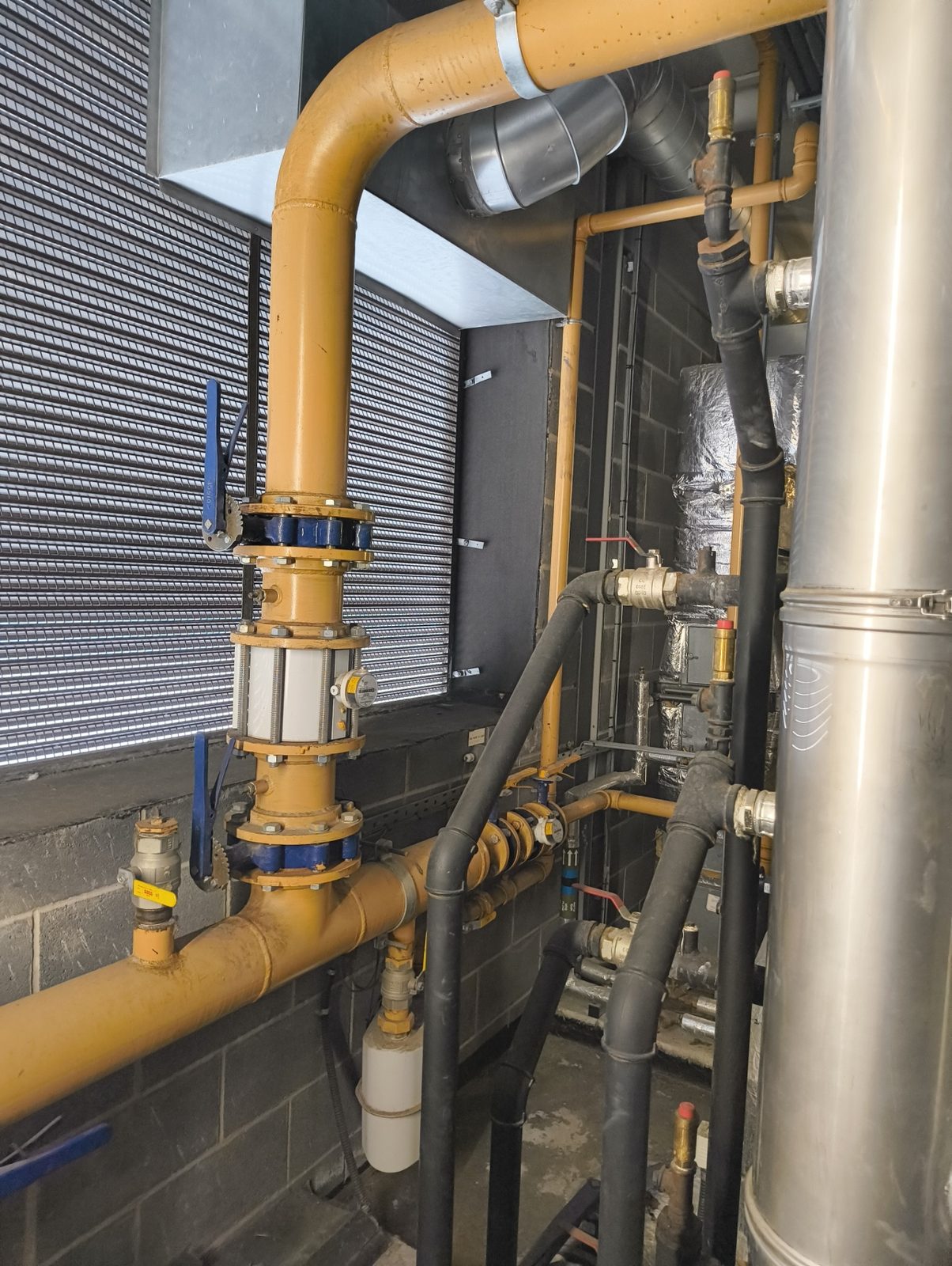 Existing plantroom on the second floor