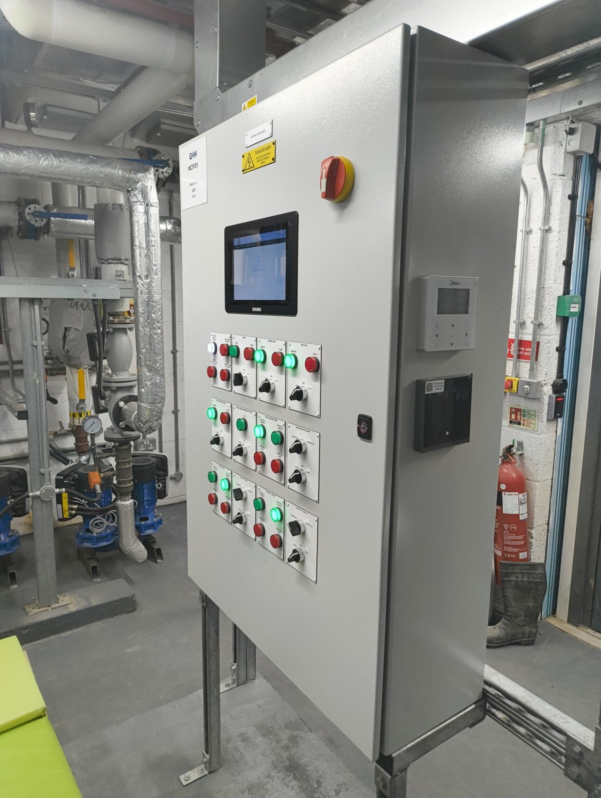 New control panel